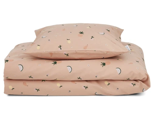 Liewood fruit pale tuscany voksen sengetøj Carl